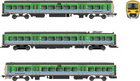 4D-323-001D Dapol Class 323 3 Car EMU - 323203 RR Centro